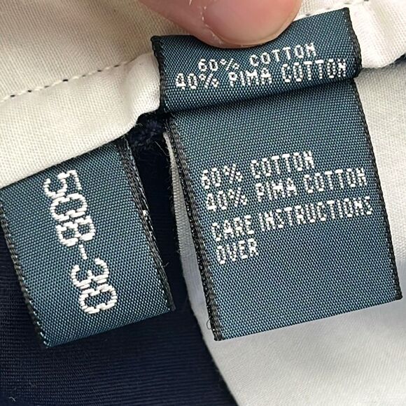 NWT RALPH LAUREN Pants Men's 50B X 30 Aviator Navy Blue Cotton Chino Stretch New - Picture 5 of 12
